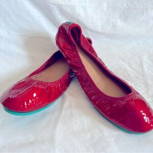 Tieks by Gavrieli- Red Diamonds - size 9